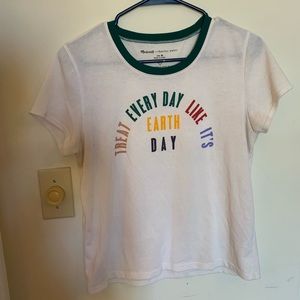 Madewell Earth day shirt